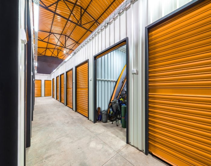 Storage units at a Mountain View, CA facility are offered in various types for personal Storage.