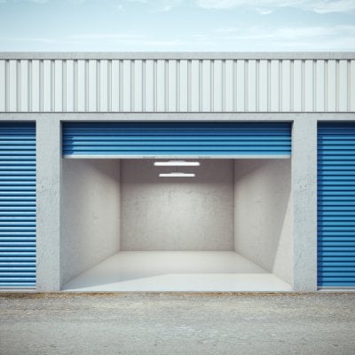 Empty storage unit at Independence Storage in Mountain View, CA