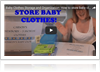 Baby clothes storage tips